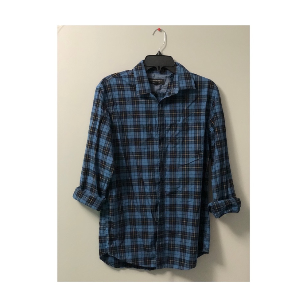 Banana republic long sleeve button up shirt